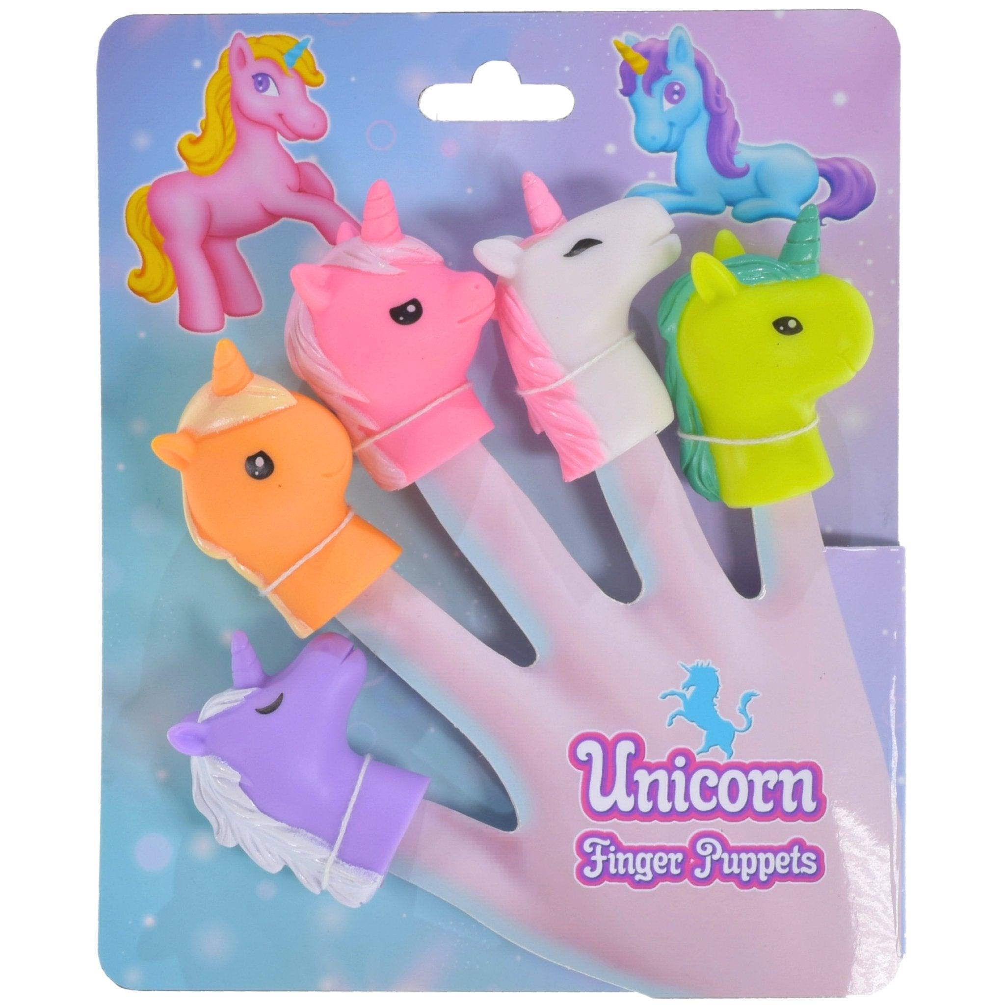 Unicorn Finger Puppets - PoundToys